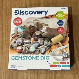 Discovery Gemstone Excavation Kit with Colorful Stones